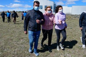 Alicia destacó la jornada de trabajo con el INPRES en El Calafate