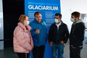 Alicia destacó la jornada de trabajo con el INPRES en El Calafate