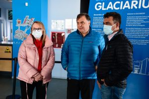 Alicia destacó la jornada de trabajo con el INPRES en El Calafate