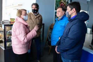 Alicia destacó la jornada de trabajo con el INPRES en El Calafate