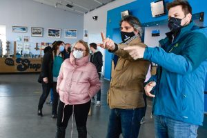 Alicia destacó la jornada de trabajo con el INPRES en El Calafate