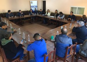 El Estado Provincial articula con los COE de Perito Moreno y Los Antiguos