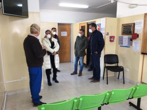 El Estado Provincial articula con los COE de Perito Moreno y Los Antiguos
