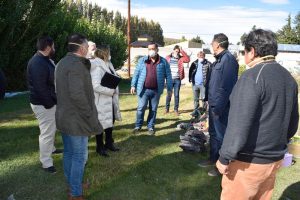 El Estado Provincial articula con los COE de Perito Moreno y Los Antiguos