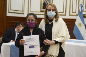 Alicia inauguró la nueva oficina de ANSES en Gobernador Gregores