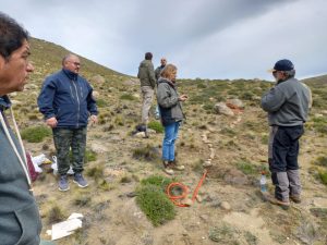 Se instaló el primer sismógrafo y se inició con el relevamiento de información