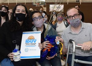 Alicia participó en el acto de entrega de viviendas y certificados de posesión de tierras en Río Gallegos