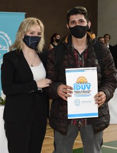 Alicia participó en el acto de entrega de viviendas y certificados de posesión de tierras en Río Gallegos