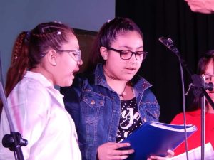 El Coro de Zona Norte participó de la Feria del Libro de Pico Truncado