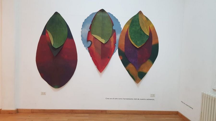 Mónica Alvarado presentó su obra en la muestra “De qué hablan” del MAEM