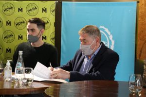 Educación firmó convenio de inclusión laboral