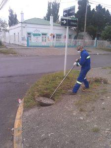 Servicios Públicos realiza tareas de saneamiento y energía en Río Gallegos