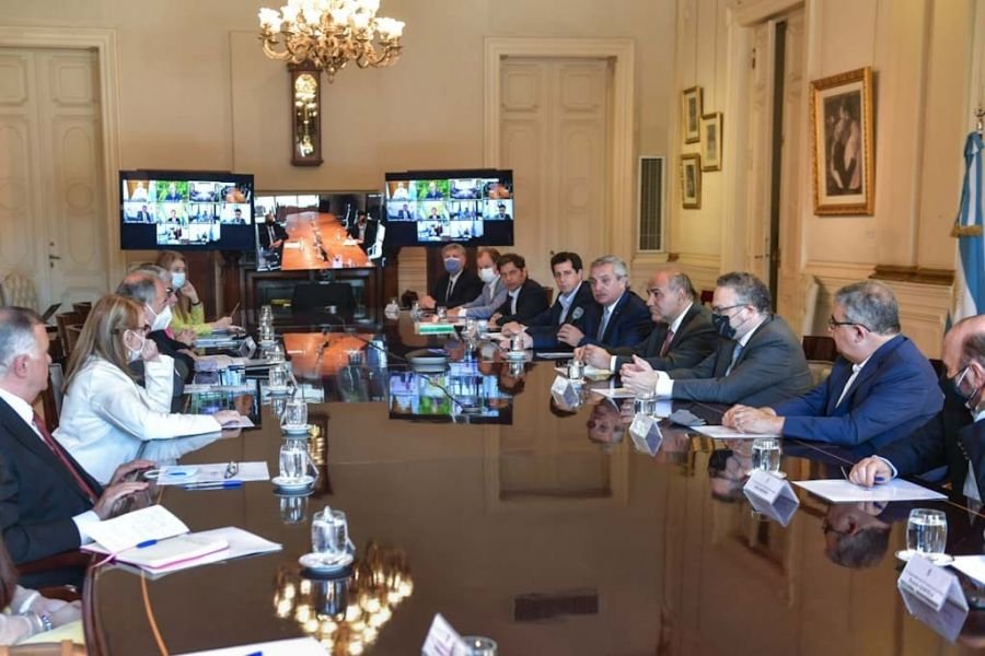 Alicia participó del encuentro con gobernadoras y gobernadores por el acuerdo de precios