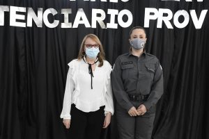 La Gobernadora encabezó el tercer aniversario del Servicio Penitenciario Provincial