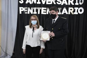 La Gobernadora encabezó el tercer aniversario del Servicio Penitenciario Provincial