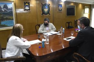 Alicia recibió a autoridad del Ente Nacional de Obras Hídricas y Saneamiento de la Nación