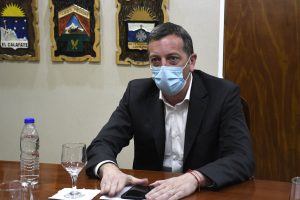 Alicia recibió a autoridad del Ente Nacional de Obras Hídricas y Saneamiento de la Nación