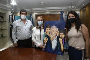 Alicia se reunió con edil del Municipio de Lomas de Zamora en Casa de Gobierno