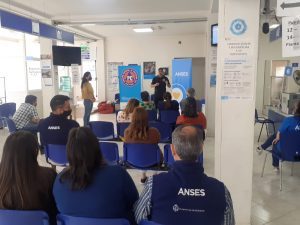 Se brindó capacitación en técnicas de RCP y OVA al personal de ANSES