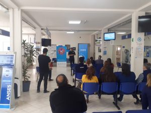 Se brindó capacitación en técnicas de RCP y OVA al personal de ANSES