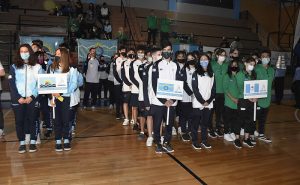 Alicia participó de la apertura oficial de los Juegos de la Araucanía 2021 – Sede Natación