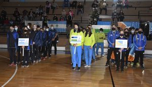 Alicia participó de la apertura oficial de los Juegos de la Araucanía 2021 – Sede Natación