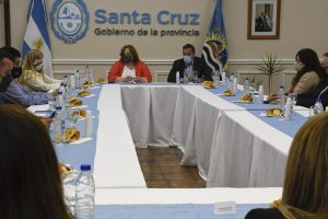 La Gobernadora acompañó una mesa de trabajo con funcionarixs y autoridades de la AFIP