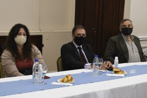 La Gobernadora acompañó una mesa de trabajo con funcionarixs y autoridades de la AFIP