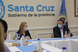 La Gobernadora acompañó una mesa de trabajo con funcionarixs y autoridades de la AFIP