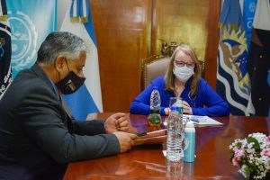 Alicia recibió a legislador por el Pueblo de Puerto Deseado