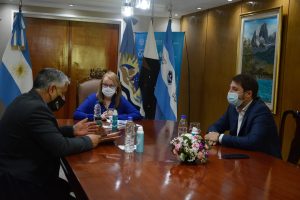 Alicia recibió a legislador por el Pueblo de Puerto Deseado