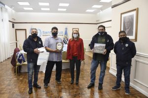 Alicia recibió a veteranos para acompañar la conmemoración de los 40 años de la gesta de Malvinas