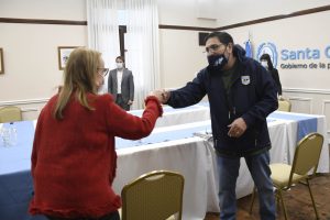 Alicia recibió a veteranos para acompañar la conmemoración de los 40 años de la gesta de Malvinas