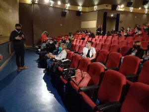 Alicia acompañó los talleres de equidad de género en Caleta Olivia