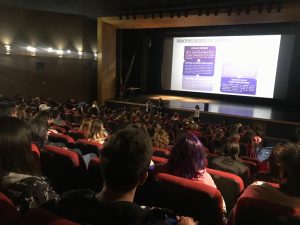 Alicia acompañó los talleres de equidad de género en Caleta Olivia