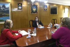 Alicia se reunió con la referente del Sindicato de Amas de Casa en Santa Cruz