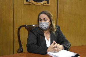 Alicia se reunió con la referente del Sindicato de Amas de Casa en Santa Cruz