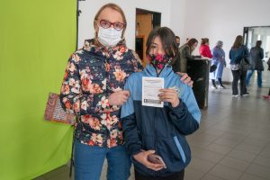 Alicia acompañó la jornada de difusión  territorial de vacunación y precios cuidados