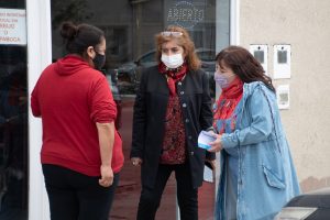 Alicia acompañó la jornada de difusión  territorial de vacunación y precios cuidados