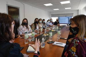 Alicia se reunió con las titulares de las áreas productivas de Santa Cruz