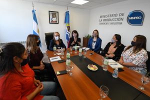 Alicia se reunió con las titulares de las áreas productivas de Santa Cruz