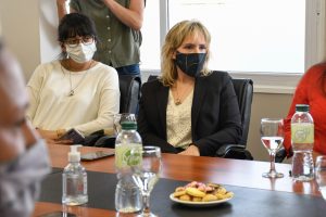 Alicia se reunió con las titulares de las áreas productivas de Santa Cruz