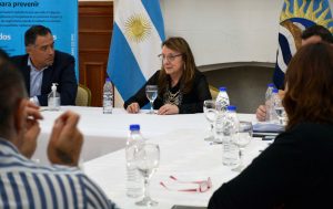 Alicia recibió a representantes del sector comercial