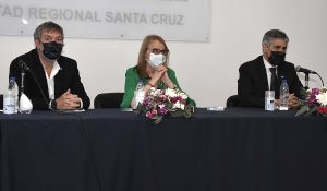 Alicia celebró la presentación de la carrera de Ingeniería en Energía en Santa Cruz