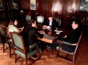 Autoridades de Santa Cruz en la Secretaría de Energía de Nación