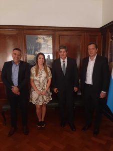 Autoridades de Santa Cruz en la Secretaría de Energía de Nación