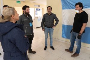 Autoridades nacionales, provinciales y municipales recorrieron el Paso de Integración Austral