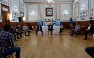 El Gobierno Provincial recibió a los sindicatos
