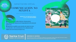 Inscripciones abiertas para la capacitación “Comunicación no Sexista”