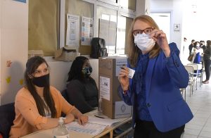 Votó la gobernadora Alicia Kirchner y pidió a los santacruceños ejercer su derecho
